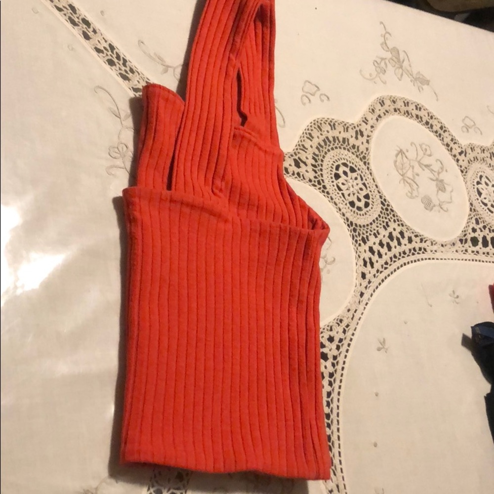 Used red blouse by American Eagle size M